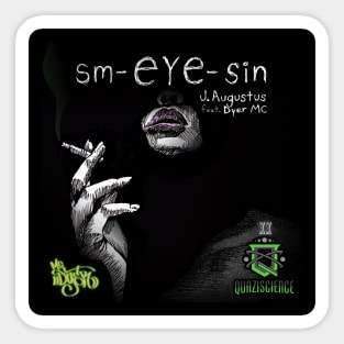 sm-eye-sin art shirt Sticker